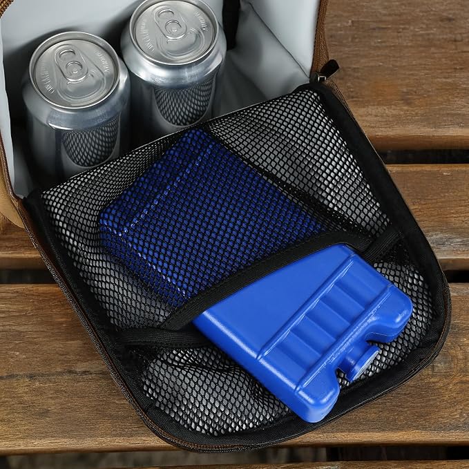 Carhartt Insulated Lunch Cooler For Men and Women, Fully Insulated Lunch Pale for Everyday Use, Seabrook