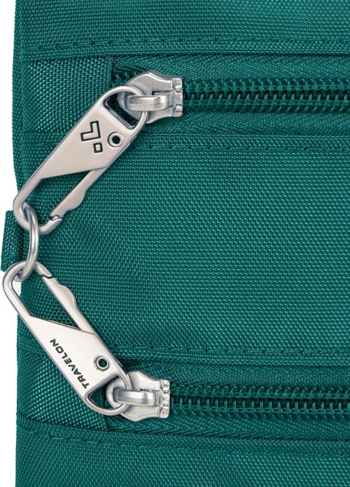 Travelon Anti-theft Classic Slim Double Zip Crossbody