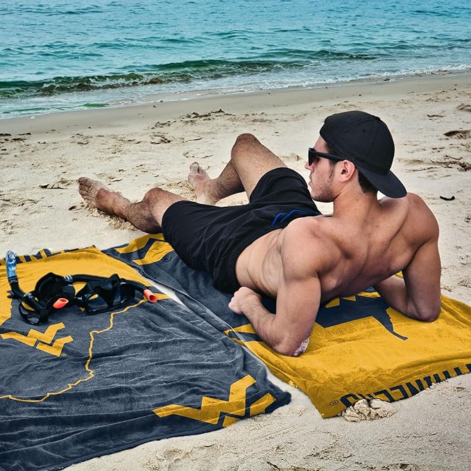 Northwest NCAA Unisex-Adult Microfiber Beach Towel