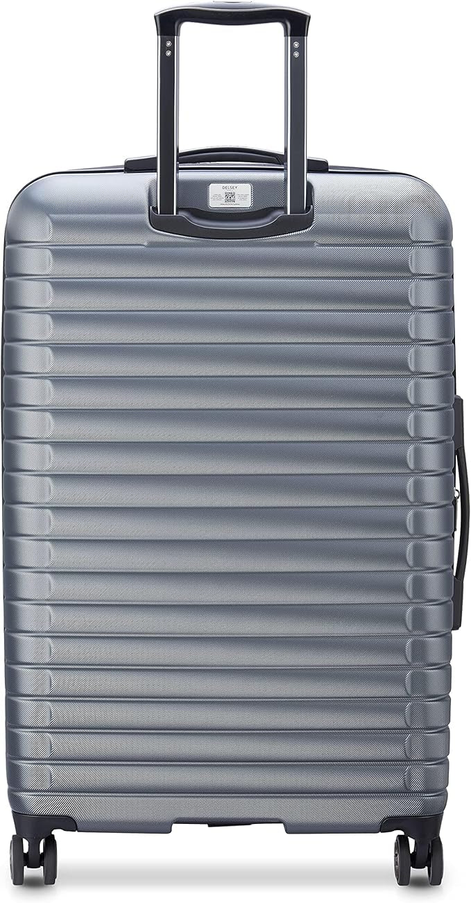 DELSEY PARIS Cruise 3.0 Hardside Expandable Luggage with Spinner Wheels, Graphite, 3 Piece Set (20/24/28)