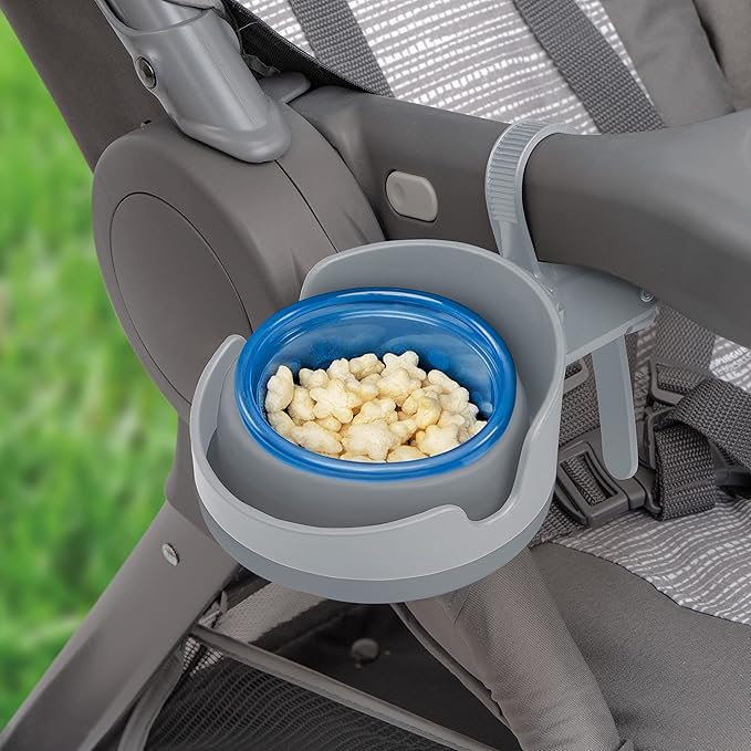 Nuby Collapsible Cup Holder - Travel/Stroller Accessory Gray