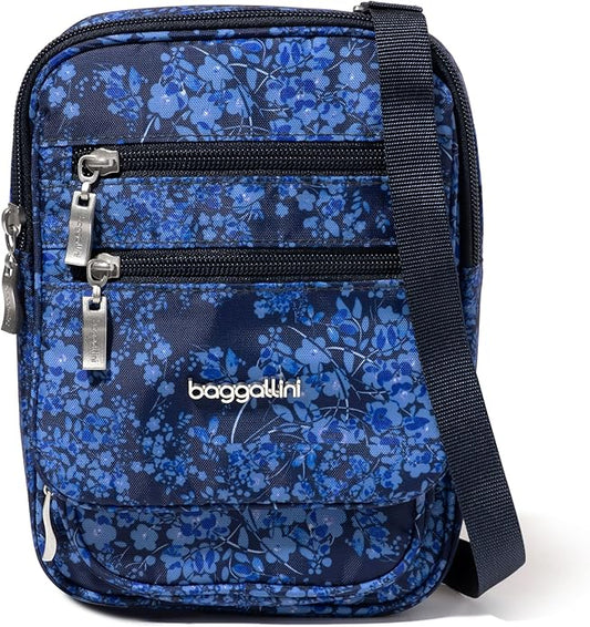 Baggallini Journey Crossbody Bags for Women 9x6 Small Lightweight Travel Handbag W/RFID
