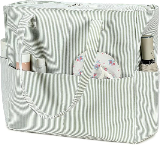 Bluboon Beach Bags for Women, Large Waterproof Tote Bag With Wet Compartment for Pool Weekender Travel Gym