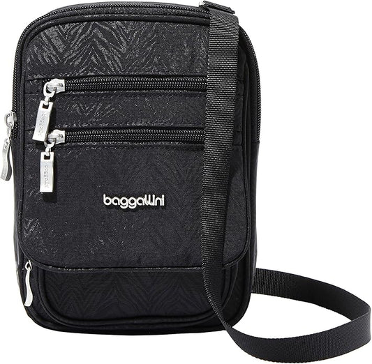 Baggallini Journey Crossbody Bags for Women 9x6 Small Lightweight Travel Handbag W/RFID