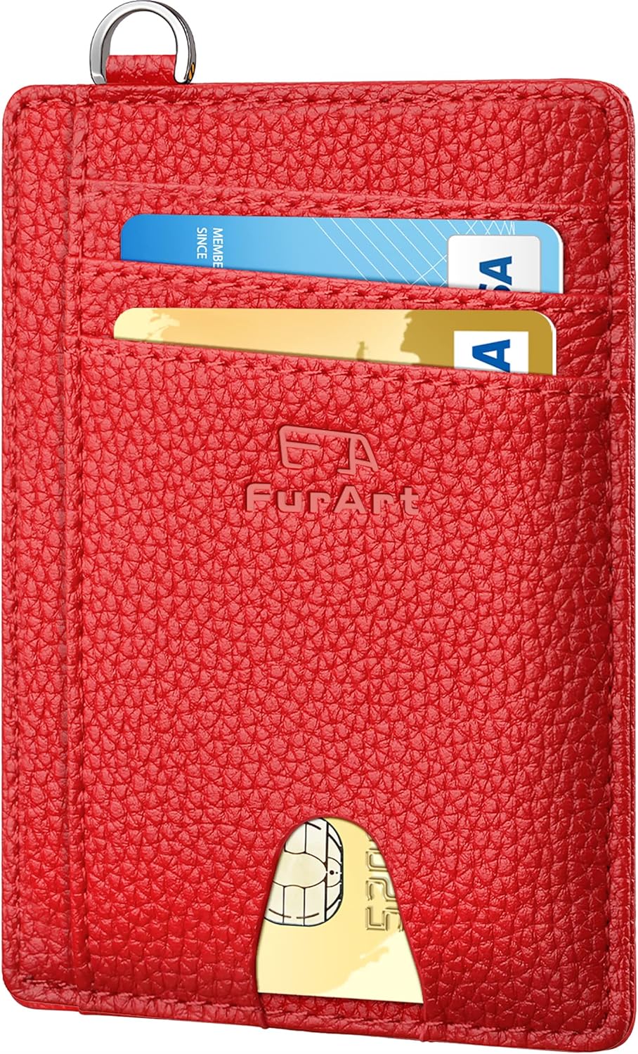 FurArt Slim Minimalist Wallet, Front Pocket Wallets, RFID Blocking, Credit Card Holder for Men & Women