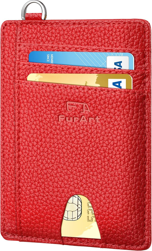 FurArt Slim Minimalist Wallet, Front Pocket Wallets, RFID Blocking, Credit Card Holder for Men & Women