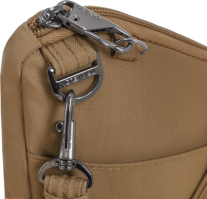 Travelon Anti-Theft Runways Slim Assymetric Crossbody