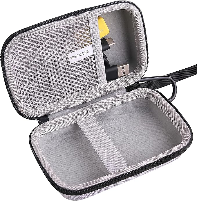 Hard EVA Carrying Storage Case Compatible with Canon PowerShot SX740 HS/SX730/SX720/SX620/G7X Digital Camera, Point and Shoot Vlogging Camera Protective Travel storage box (grey)