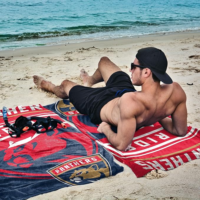 Northwest NHL Unisex-Adult Microfiber Beach Towel