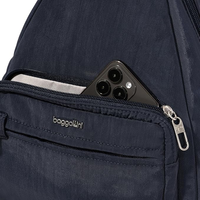 Baggallini womens Securtex Anti-theft Vacation Convertible Sling
