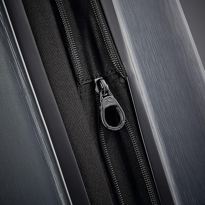 American Tourister Moonlight Hardside Expandable Luggage with Spinner Wheels, Anthracite, Checked-Large 28-Inch