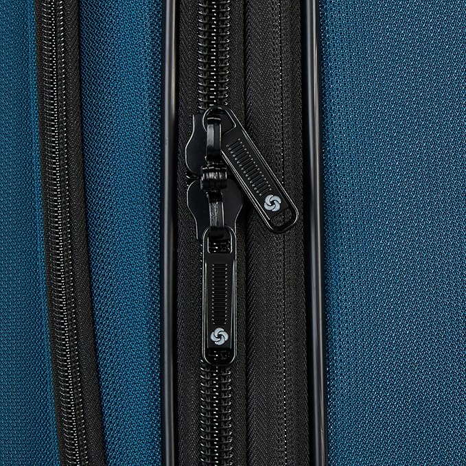 Samsonite Ascella 4 Medium Checked Luggage - Cerulean Blue
